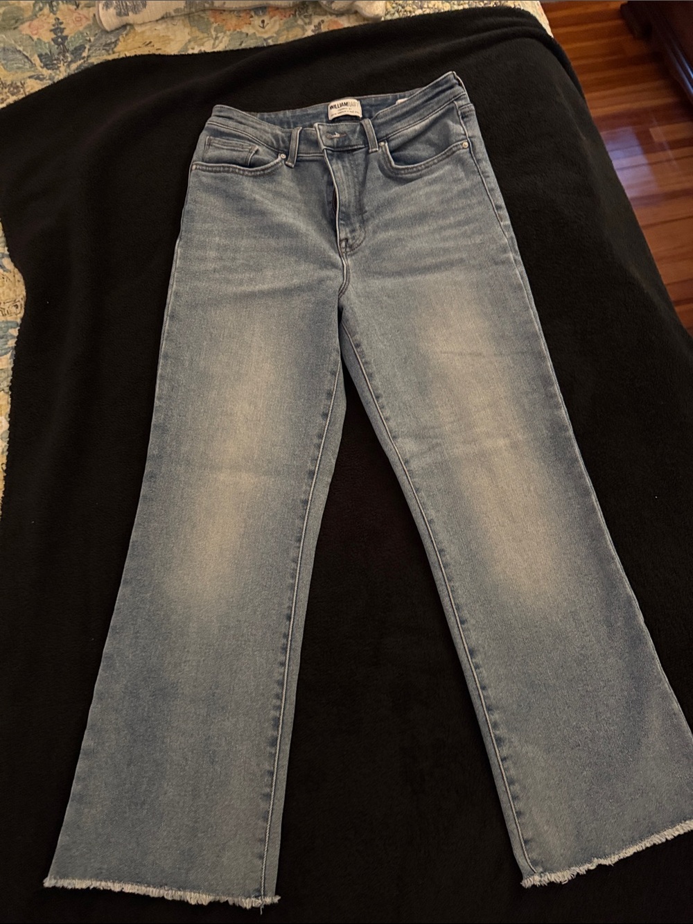 William Rast Light Blue Wide Leg Jeans